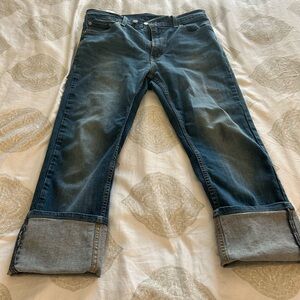 Levi's Dark Blue Straight Men's Jeans